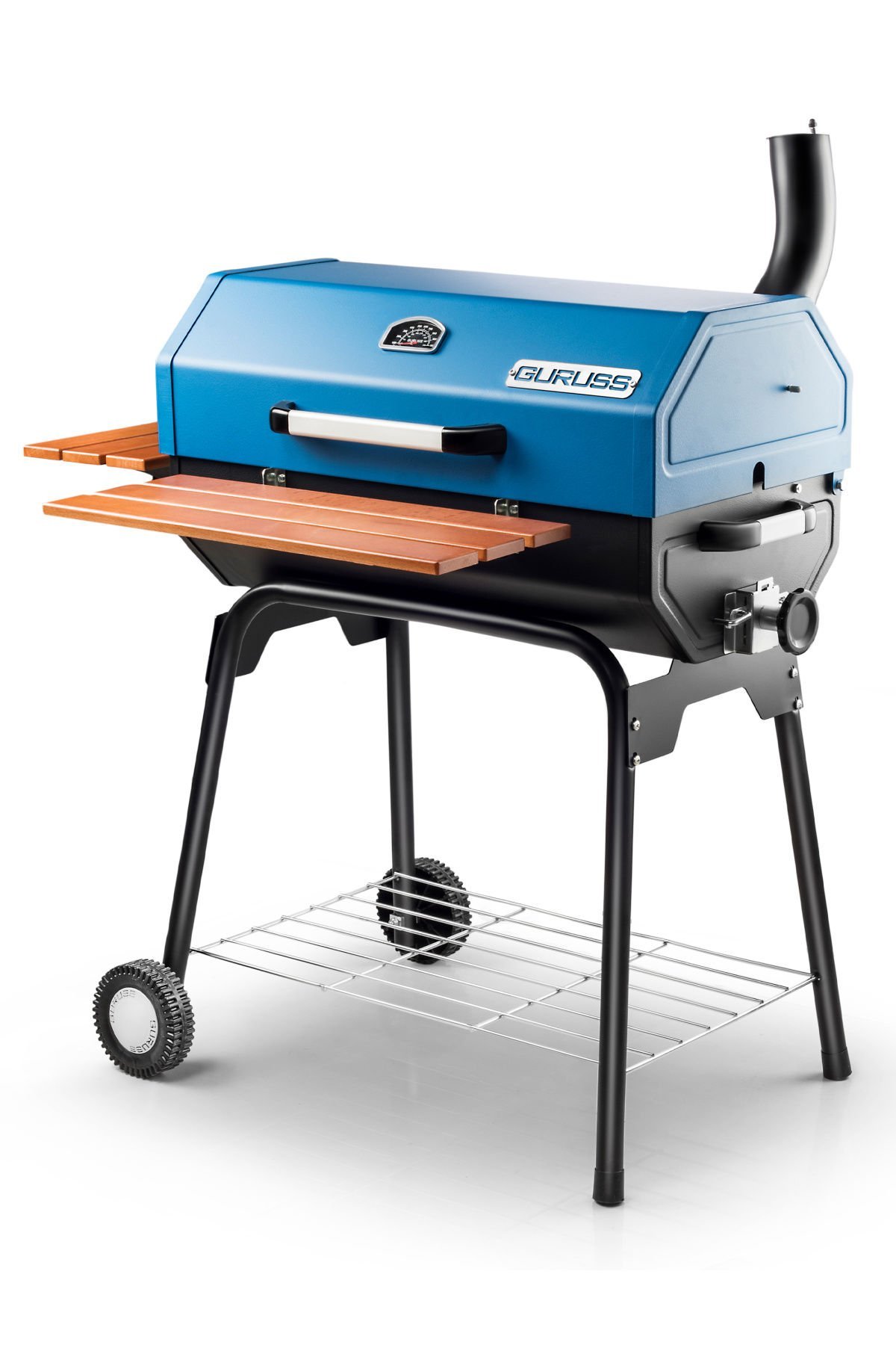 Guruss CG-075 Kömürlü Barbekü Mangal Mavi