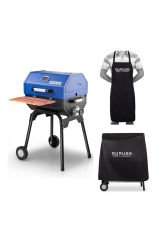 Guruss CG-050 Kömürlü Barbekü Mangal Gece Mavisi