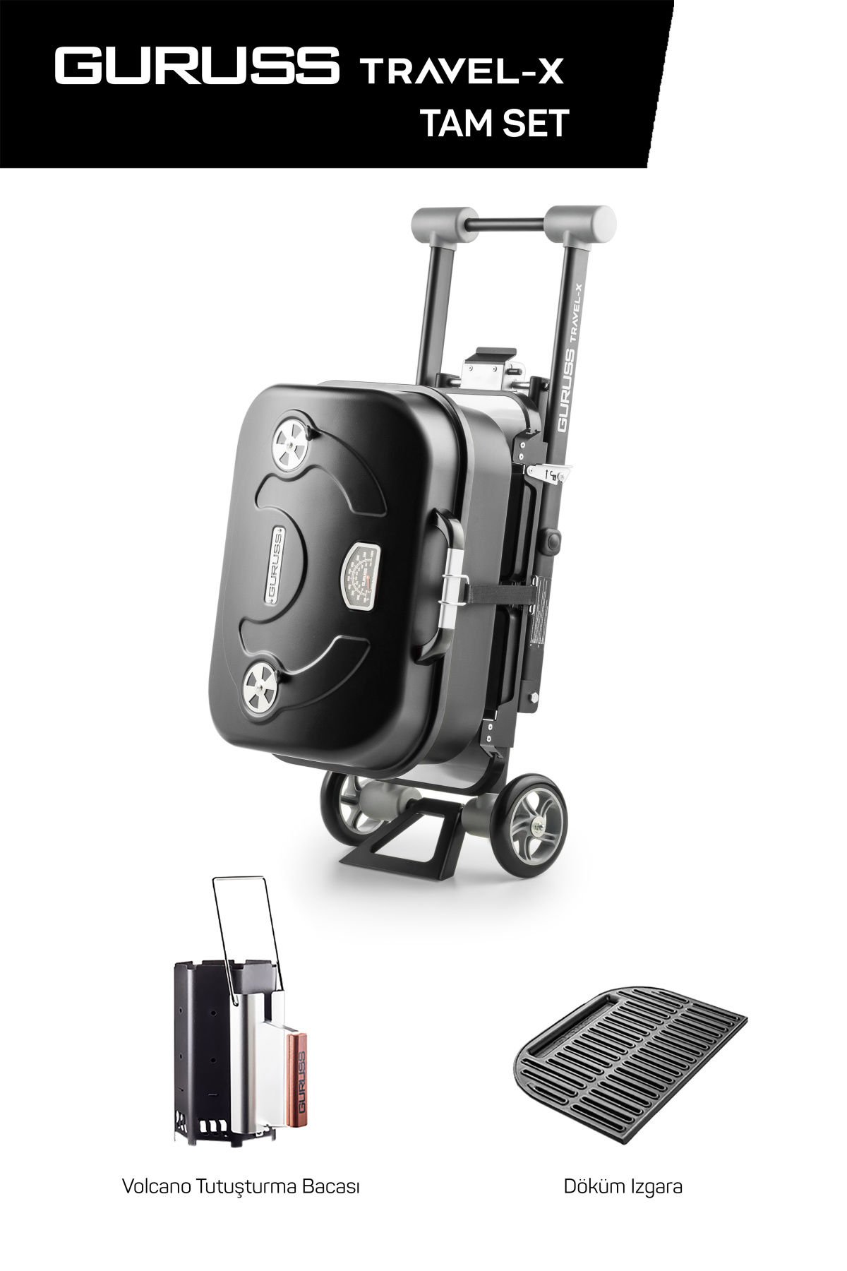 Guruss Travel-X Tamset Siyah