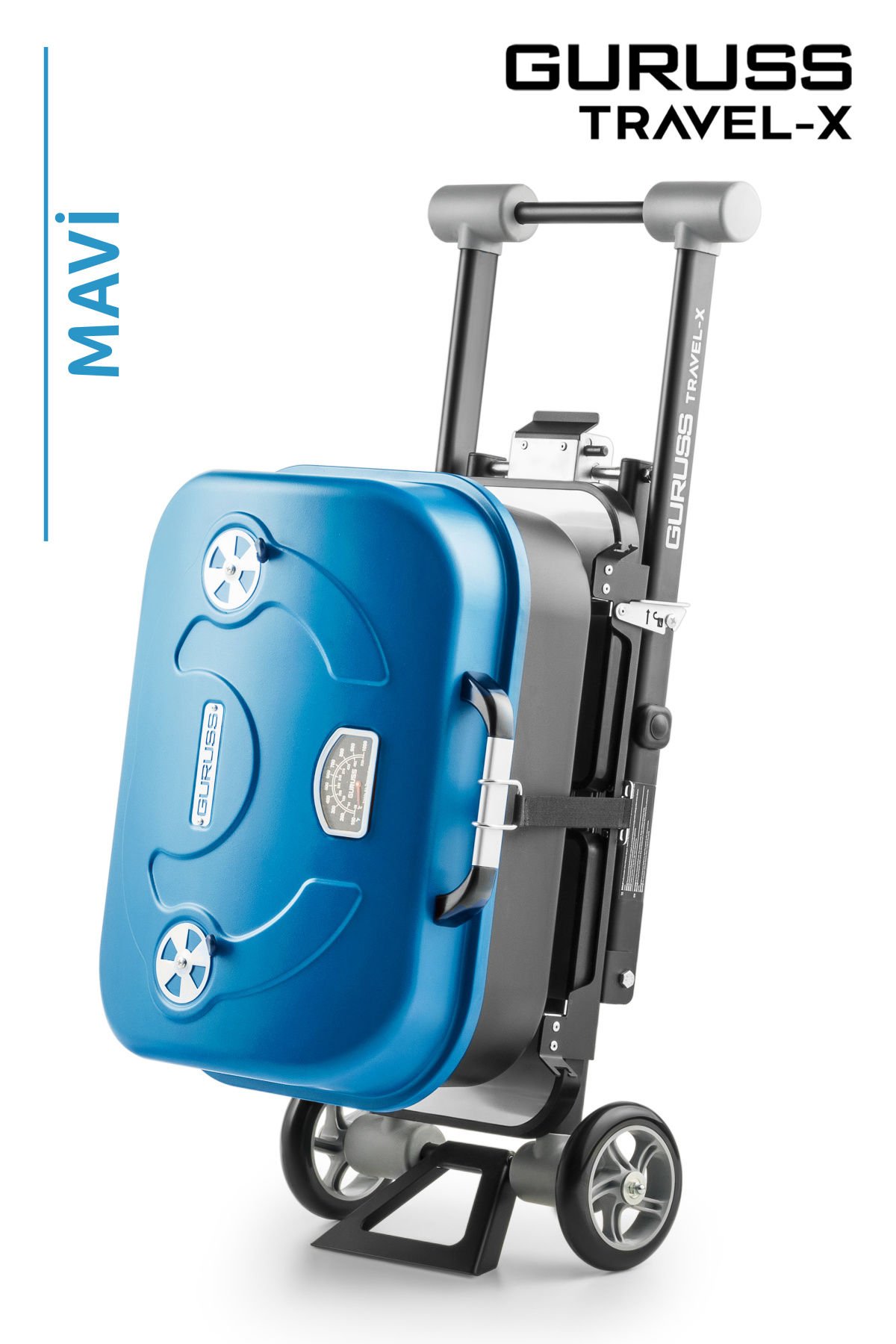 Guruss Travel-X Taşınabilir Mangal Mavi