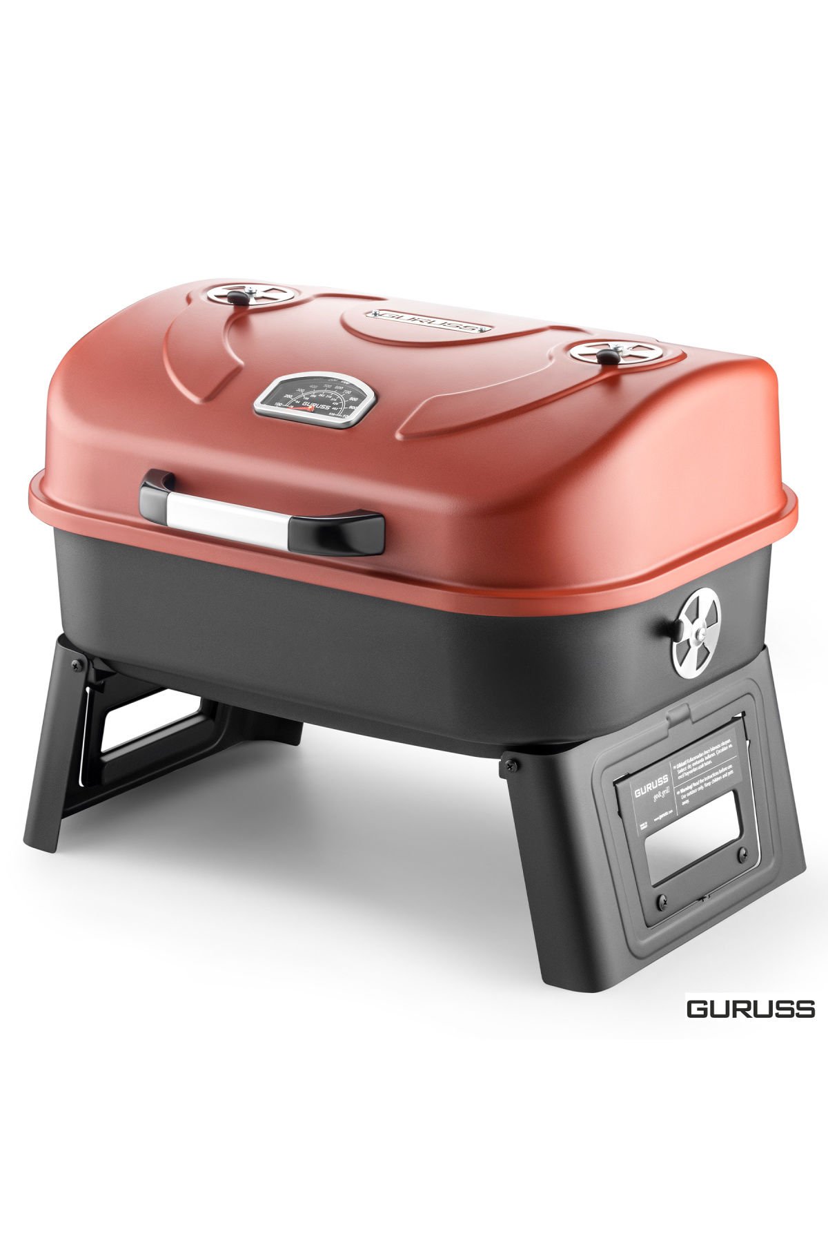 Guruss Go & Grill Mangal Oksit Kırmızı