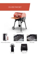 Guruss CG-050 Tam Set Oksit Kırmızı